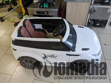 Ремонт детских электромобилей NoName Китай белый land rover